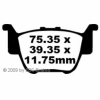 Preview: EBC Redstuff Bremsbeläge für Honda TRX 420 (FA9) (Fourtrax Rancher AT) Hinterachse - FA373TT