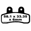 Preview: EBC Blackstuff Bremsbeläge für Generic Mini Trigger X 50 Vorderachse - FA448