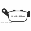 Preview: EBC Goldstuff Bremsbeläge für Suzuki SFV 650 AL3 Gladius Hinterachse - FA496HH