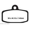 Preview: EBC Redstuff Bremsbeläge für KTM SX 85 ( 17/14Felgen) Vorderachse - FA612TT