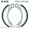 Preview: EBC Premium Bremsbacken für Honda CM 125 (CC/CF) Vorderachse - H312