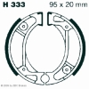 Preview: EBC Premium Bremsbacken für Honda SA 50 J/M/P/R/S (Vision Metin) Vorderachse - H333