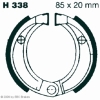 Preview: EBC Premium Bremsbacken für Honda CR 80 RG Hinterachse - H338