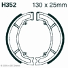 Preview: EBC Premium Bremsbacken für Honda CG 125 (ES5) Hinterachse - H352
