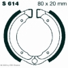 Preview: EBC Premium Bremsbacken für Quadzilla R 100 (Scheibe HA) Vorderachse - S614