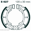 Preview: EBC Premium Bremsbacken für Suzuki TS 250 XJ Hinterachse - S627