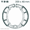Preview: EBC Premium Bremsbacken für Yamaha XVS 650 A (Drag Star Classic) Hinterachse - Y515
