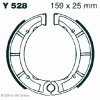 Preview: EBC Premium Bremsbacken für Yamaha YZ 465 G Hinterachse - Y528