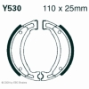 Preview: EBC Premium Bremsbacken für Yamaha CV 50 A/R Jog (5SU2/1) /SA/EJ Hinterachse - Y530