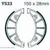 Preview: EBC Premium Bremsbacken für Yamaha NXC 125 Cygnus X (5ML) 220mm Bremsscheibe Hinterachse - Y533