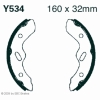 Preview: EBC Premium Bremsbacken für Yamaha YXP 700 AS/AT/AV Pro Hauler 700 Side x Side Hinterachse - Y534