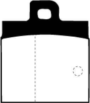 Preview: EBC Blackstuff Bremsbeläge DP192 für Alfa Romeo Alfasud Sprint 902.A 1.4 hinten