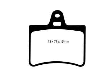 Preview: EBC Blackstuff Bremsbeläge DP1373 für Citroën C5 DE_ 2.0 16V HPi hinten