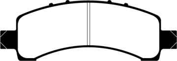 Preview: EBC Blackstuff Bremsbeläge DP1667 für GMC Savana  G3500 , SRW,DRW hinten