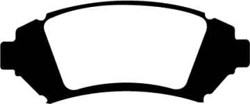 Preview: EBC Redstuff Bremsbeläge DP31728C für Cadillac Deville  4.6 vorne