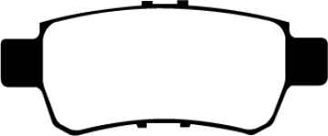 Preview: EBC Greenstuff 6000 Bremsbeläge DP61744 für Honda Odyssey (USA)  3.5 hinten