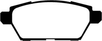 Preview: EBC Blackstuff Bremsbeläge DP1766 für Mercury Milan  3.0 hinten