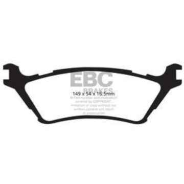 Preview: EBC Blackstuff Bremsbeläge DP1891 für Ford F-150  2WD Manual H,B hinten