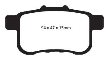 Preview: EBC Blackstuff Bremsbeläge DP1987 für Honda Accord 8  2.2 i-DTEC hinten