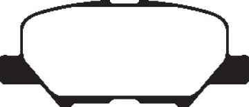 Preview: EBC Blackstuff Bremsbeläge DPX2171 für VW Golf 7 5G1, BQ1, BE1, BE2 2,5 hinten