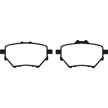 Preview: EBC Blackstuff Bremsbeläge DPX2196 für Citroën Berlingo Kasten K9 PureTech 130 hinten