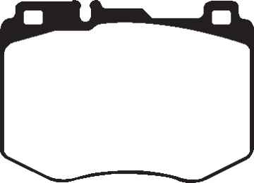 Preview: EBC Blackstuff Bremsbeläge DPX2210 für Mercedes-Benz GLC-Klasse Coupe C253 300 EQ Boost 4-matic (253.384) vorne