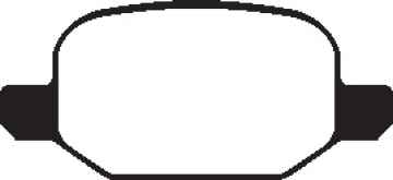 Preview: EBC Blackstuff Bremsbeläge DPX2213 für Fiat 500L  1.3 D Multijet hinten