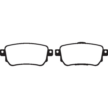 Preview: EBC Blackstuff Bremsbeläge DPX2219 für Renault Kadjar HA_, HL_ 1.3 Tce 140 hinten