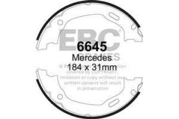Preview: EBC Premium Bremsbacken 6645 für Mercedes-Benz M-Klasse W163 ML 270 CDI