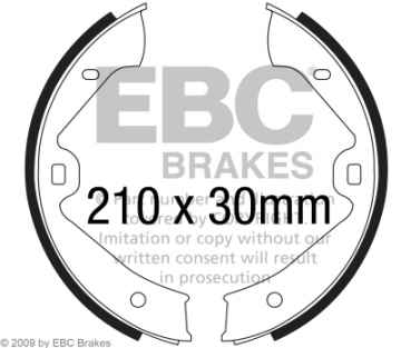 Preview: EBC Premium Bremsbacken 6701 für Porsche Cayenne 92A 4.2 S Diesel