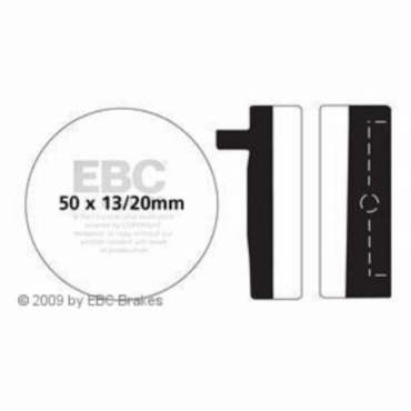 EBC V-Pads für Honda CB 750 (K0-K6) Vorderachse - FA012V
