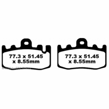 Preview: EBC Goldstuff Bremsbeläge für BMW K 1200 GT (K44) Vorderachse - FA441HH