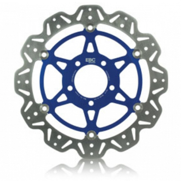 EBC INOX VEE-Rotor für Ducati 1199 Panigale Tricolor Vorderachse - VR694BLU