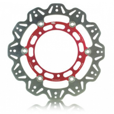 EBC INOX VEE-Rotor für Ducati 1199 Panigale Tricolor Vorderachse - VR694RED