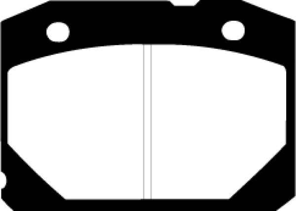 EBC Blackstuff Bremsbeläge DP172 für Lada Nova 2104 1500 , 1.5 vorne