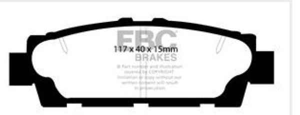 EBC Blackstuff Bremsbeläge DP875 für Honda Odyssey (USA)  2.2 hinten