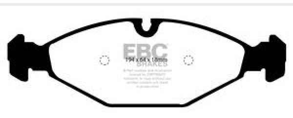 EBC Redstuff Bremsbeläge DP31009C für Jaguar XJ XJ 40, 81 V12 6.0 vorne