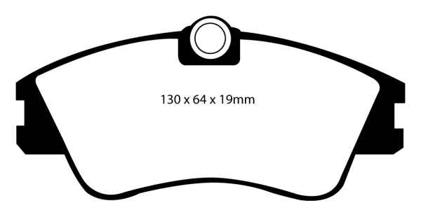 EBC Blackstuff Bremsbeläge DP1030 für VW Transporter T4 70XB, 70XC, 7DB, 7DW 2.5 vorne