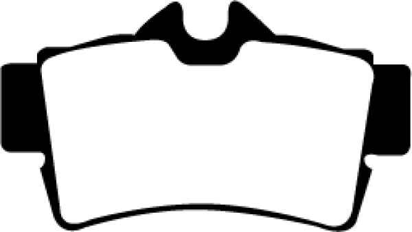 EBC Redstuff Bremsbeläge DP31156C für Ford (USA) Mustang 4  3.8 hinten