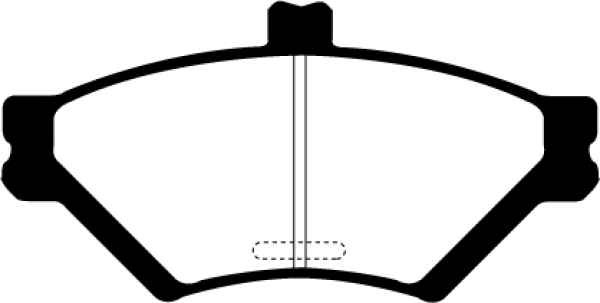 EBC Greenstuff 2000 Bremsbeläge DP21169 für Lincoln Town Car  4.6 vorne