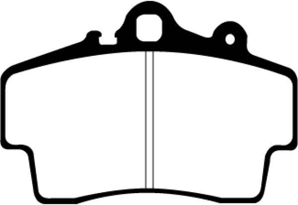 EBC Bluestuff NDX Bremsbeläge DP51207NDX für Porsche Boxster 986 2.7 vorne