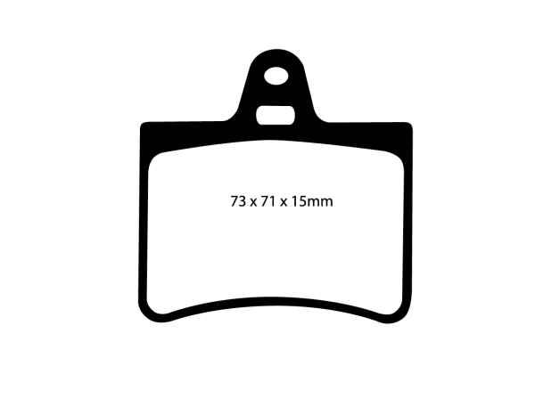 EBC Greenstuff 2000 Bremsbeläge DP21373 für Citroën C5 DC_ 2.0 16V HPi hinten