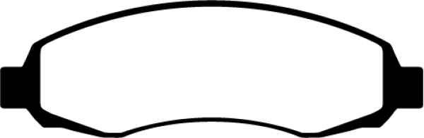 EBC Greenstuff 6000 Bremsbeläge DP61647 für Dodge (USA) Dakota  3.7 vorne