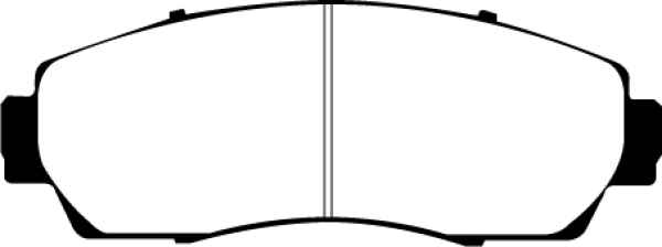 EBC Blackstuff Bremsbeläge DP1743 für Honda CR-V 4  1.6 i-DTEC 4WD vorne