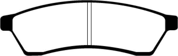 EBC Greenstuff 2000 Bremsbeläge DP21751 für Chevrolet Epica KL1_ 2.0 D hinten