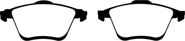 EBC Yellowstuff Bremsbeläge DP41773R für Mazda 6 GG 2.3 MPS vorne