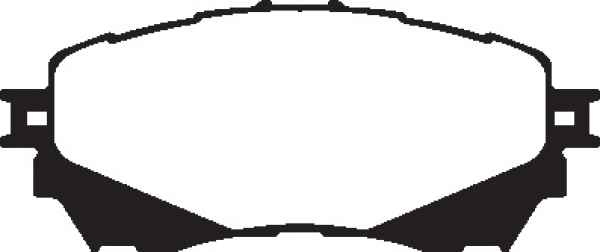 EBC Yellowstuff Bremsbeläge DP42170R für Mazda 6 Stufenheck GJ, GL 2,5 vorne