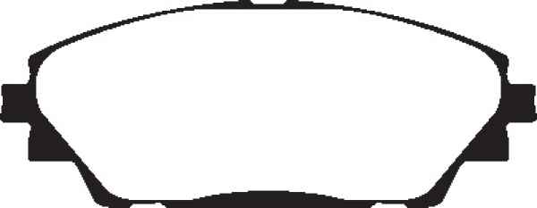 EBC Blackstuff Bremsbeläge DPX2185 für Mazda 3 BM, BN 2.2 D vorne