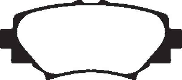 EBC Yellowstuff Bremsbeläge DP42186R für Mazda 3 BM, BN 2.2 D hinten