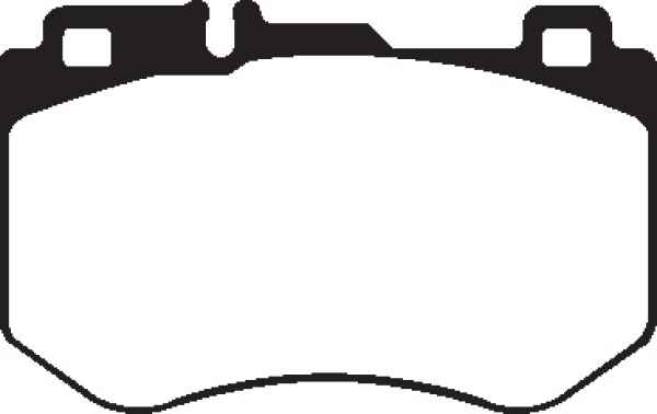 EBC Yellowstuff Bremsbeläge DP42209R für Mercedes-Benz C-Klasse T-Model S205 C 250 BlueTEC , d 4-matic (205.209) vorne